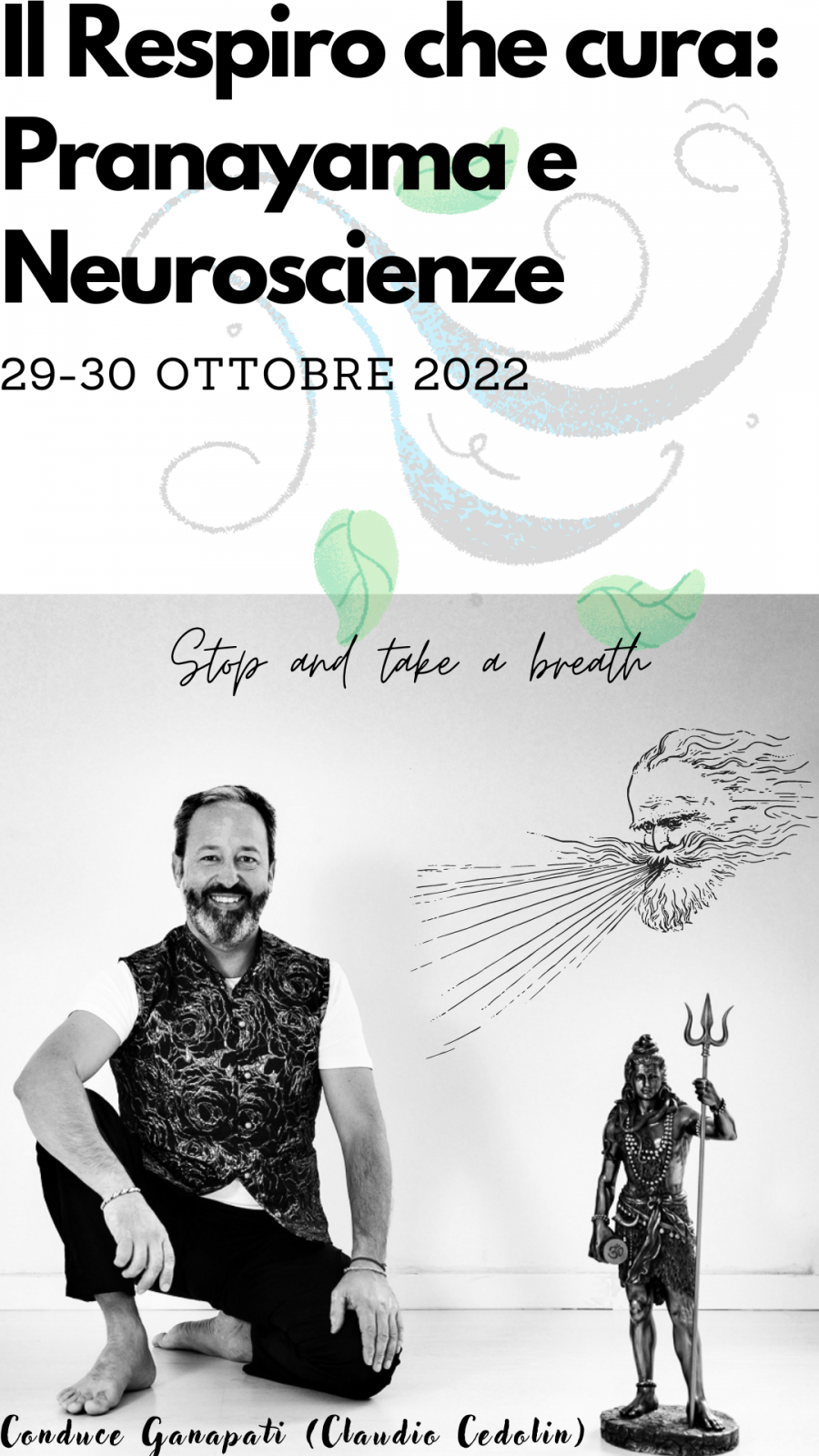 Immagine evento Il Respiro che cura: Pranayama e Neuroscienze del giorno 2022-10-29